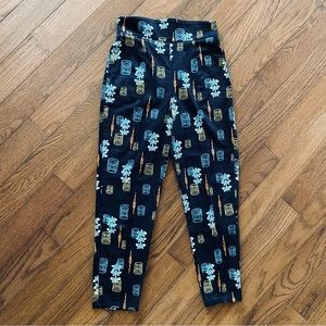 PinUp Couture rare TIKI high waisted cropped trousers - size small